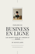 Couverture de l'ebook Comprendre Le Business : les bases pour se lancer en ligne